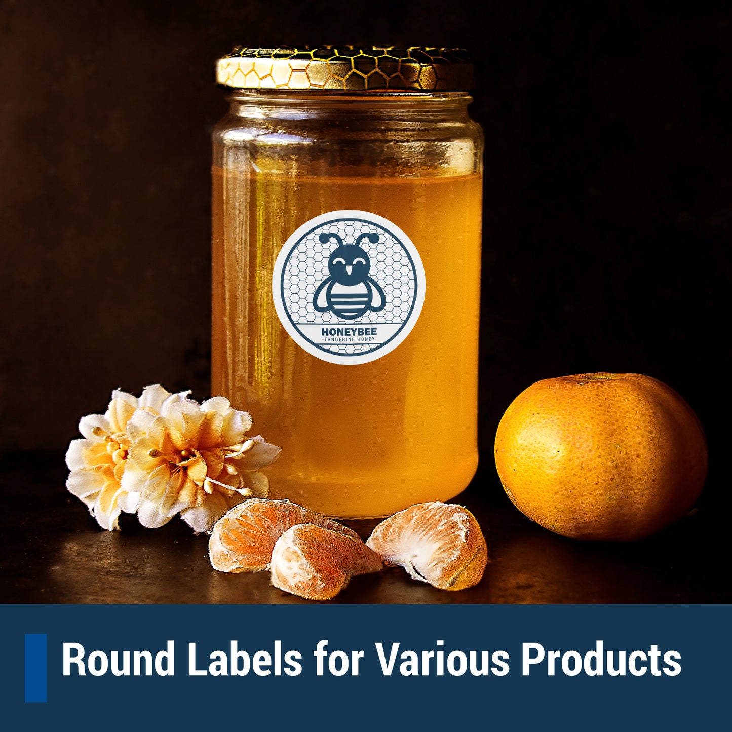 24UP | 1.67 inch Blank Circle Labels - 24 Labels per Sheet