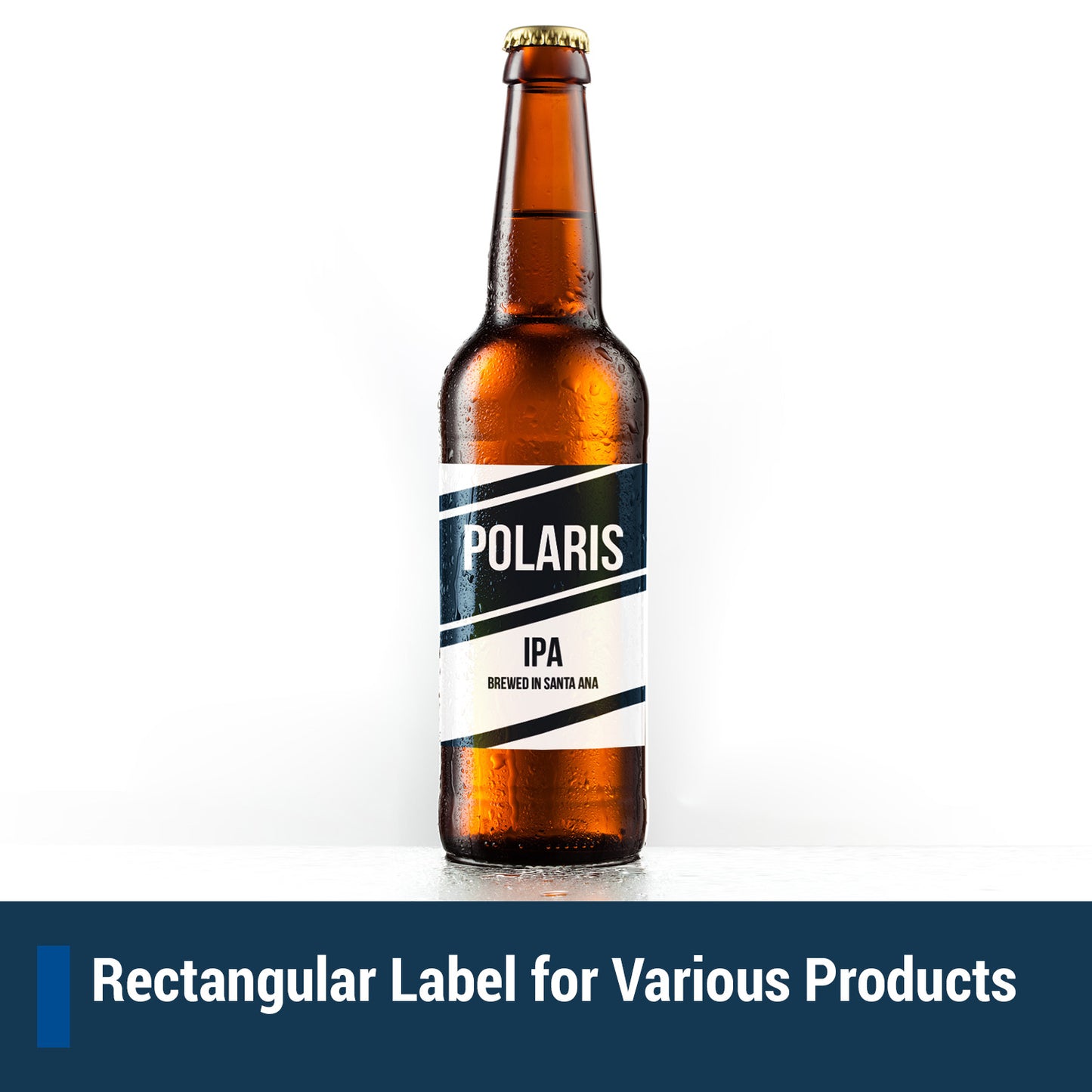 6UP | 4 x 3.33 inch Blank Rectangle Labels - 6 Labels per Sheet