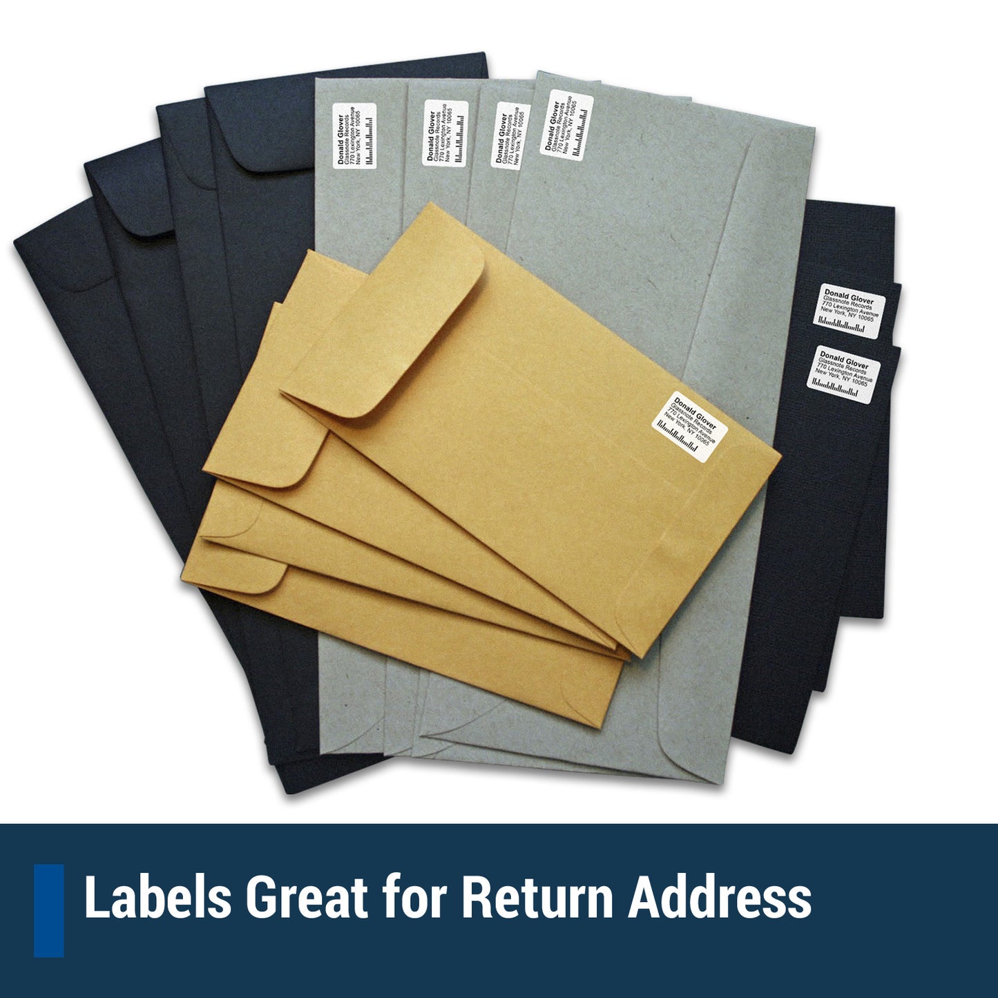 50UP | 1 x 1.5 inch Blank Rectangle Labels - 50 Labels per Sheet