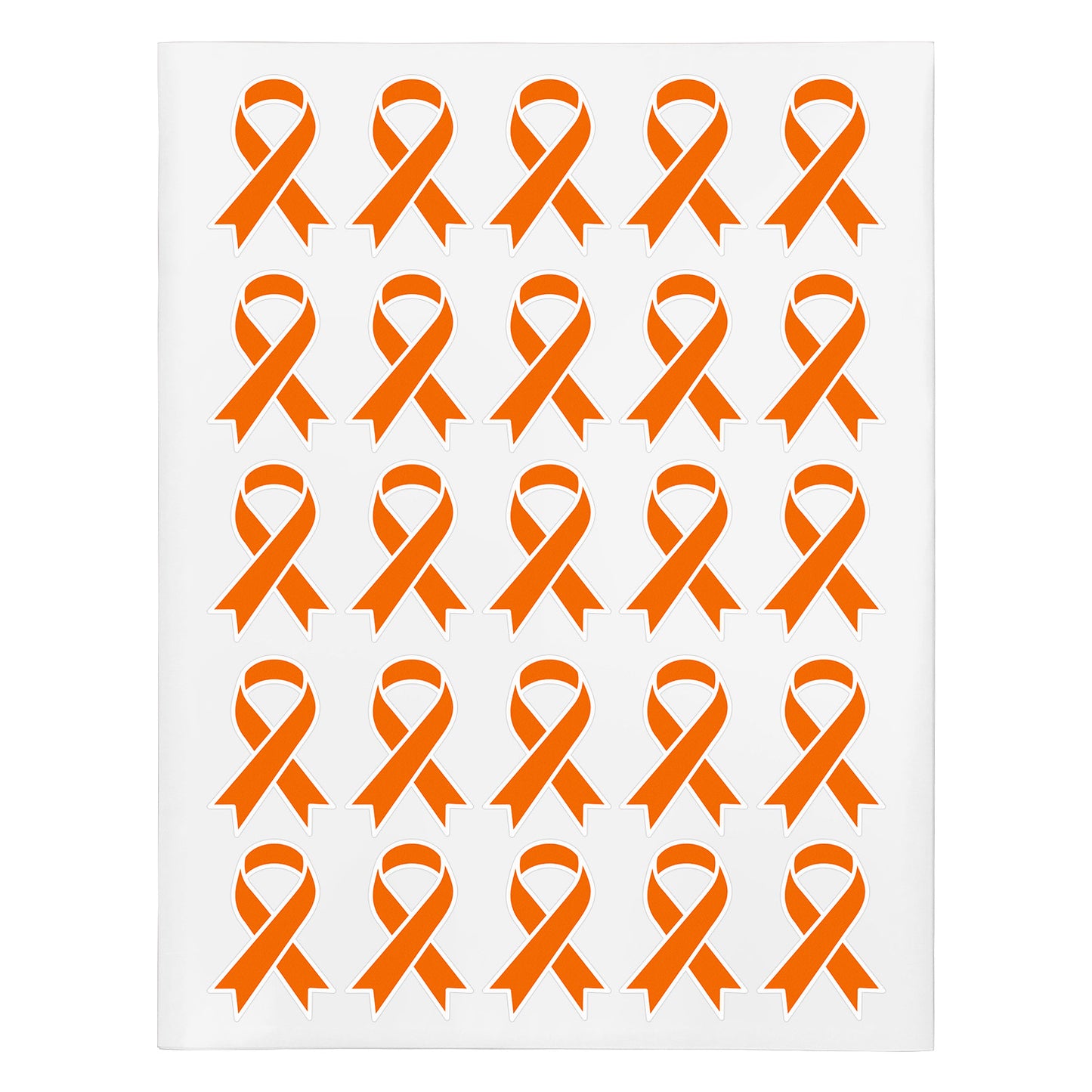 2.2 x 1.6 inch | Awareness: Leukemia & Lymphoma Awareness Ribbon Sticker