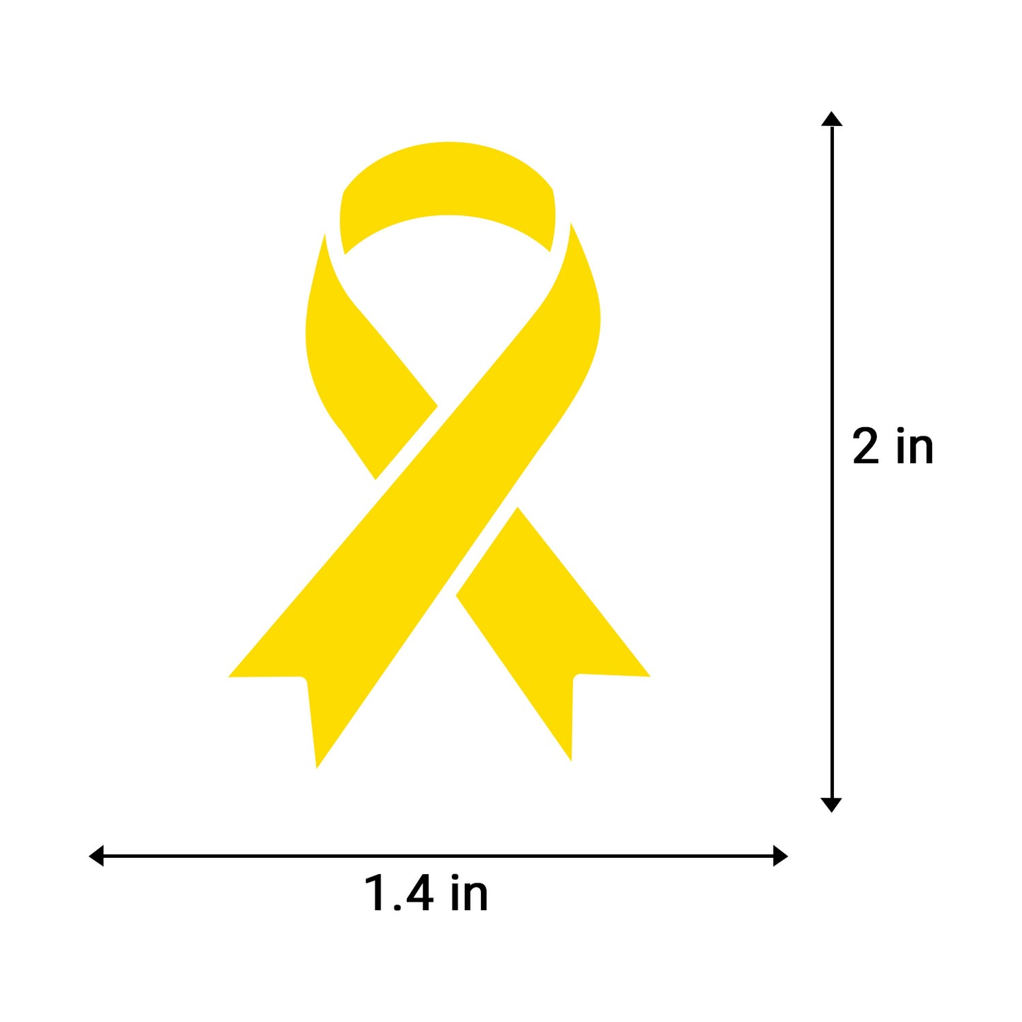 2.2 x 1.6 inch | Awareness: Prisoners of War Awareness Ribbon Stickers
