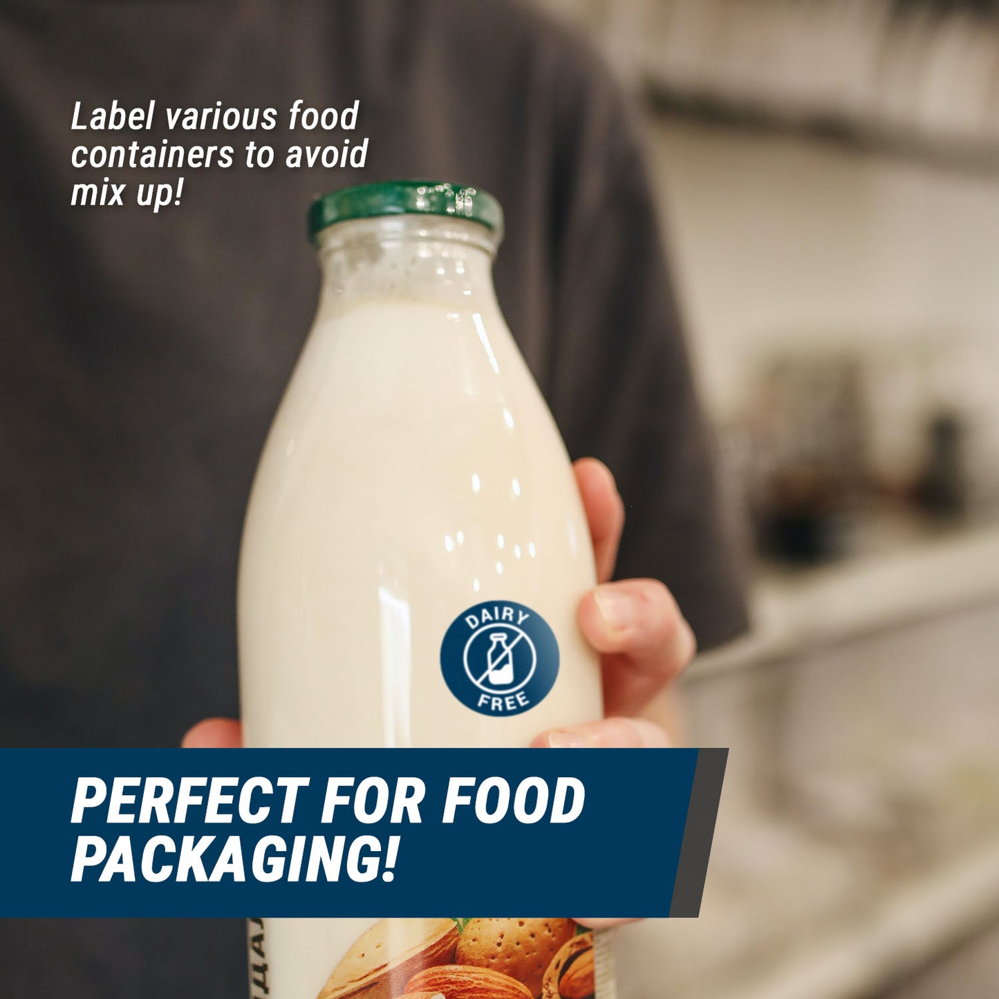 1.5 inch | Dairy-Free Stickers