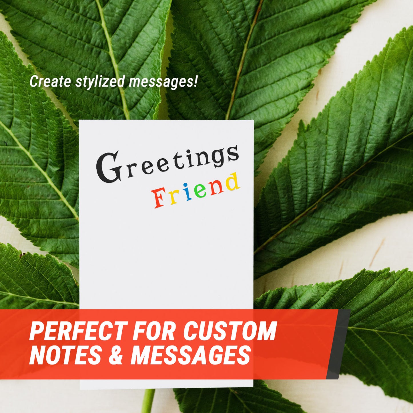 0.8" tall | 10 Sets of Capital Letter Alphabet & 10 Sets of Lower Case Letter Alphabet Stickers