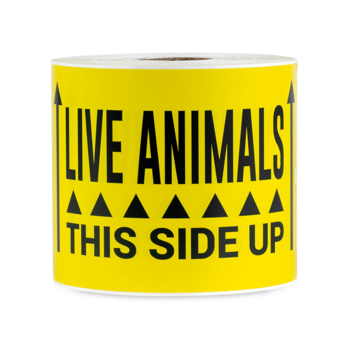 5 x 3 inch | Shipping & Handling: This Side Up, Live Animals Stickers