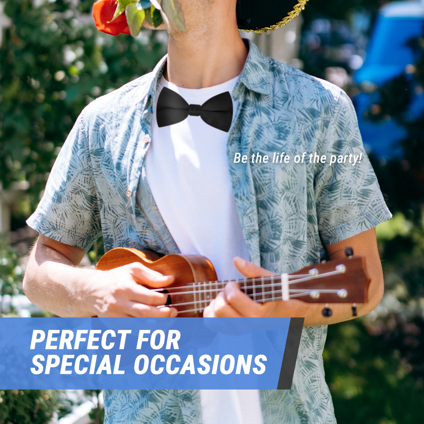 4.9 x 2.6 inch | Bow-Tie Stickers