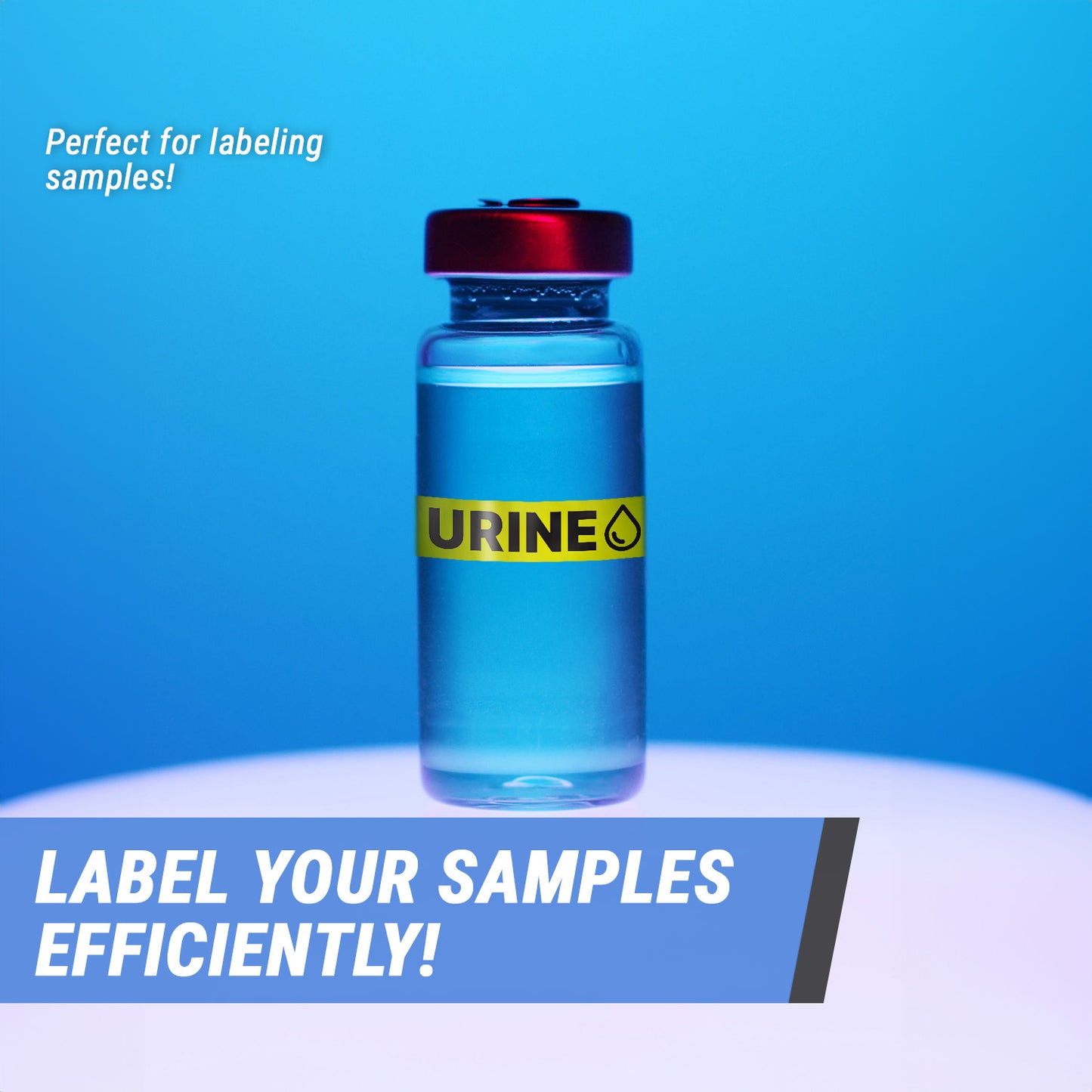 1.625 x 0.375 inch | Medical & Medications: Urine Sample Labels