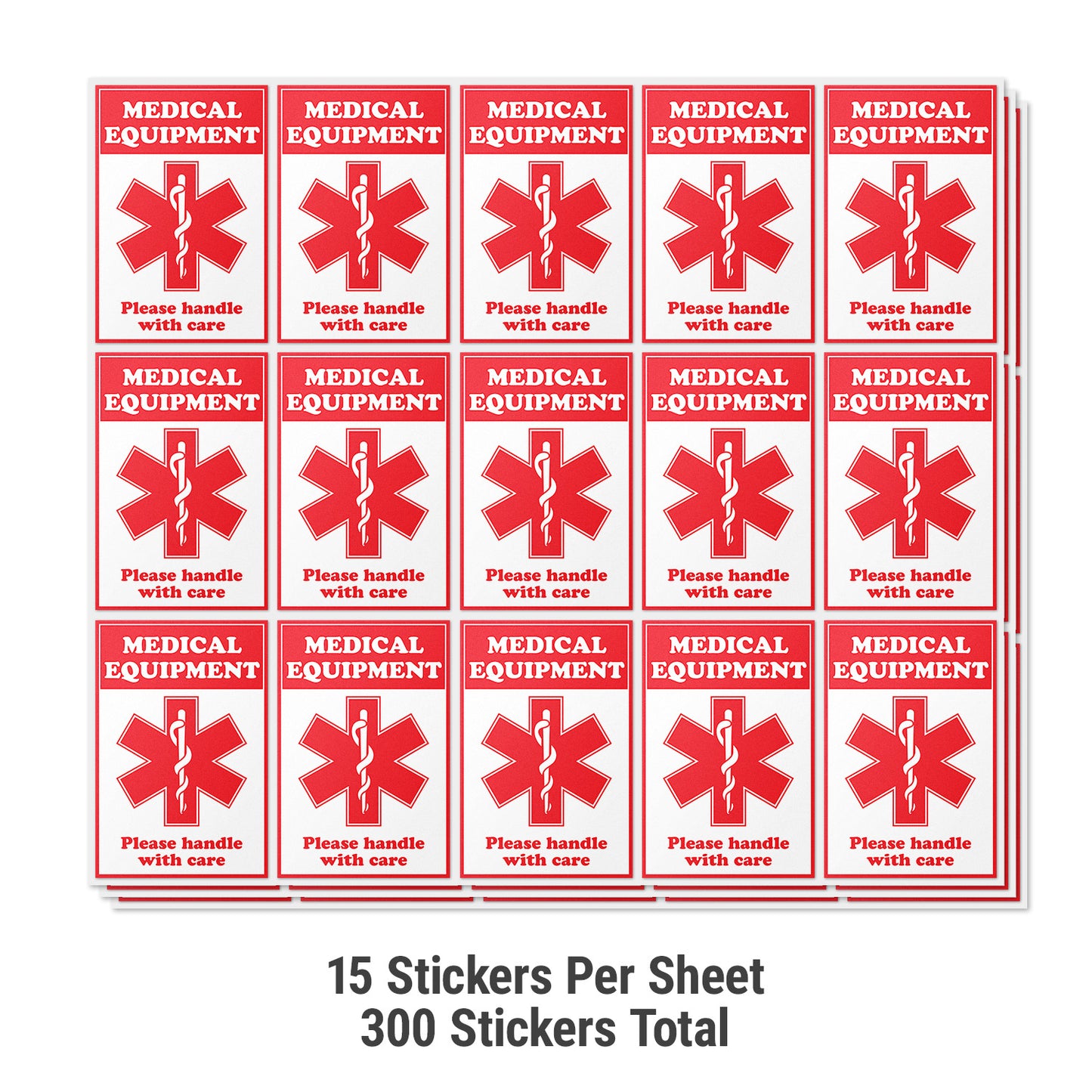2 x 3 inch | Medical & Medications: Medical Equipment Labels