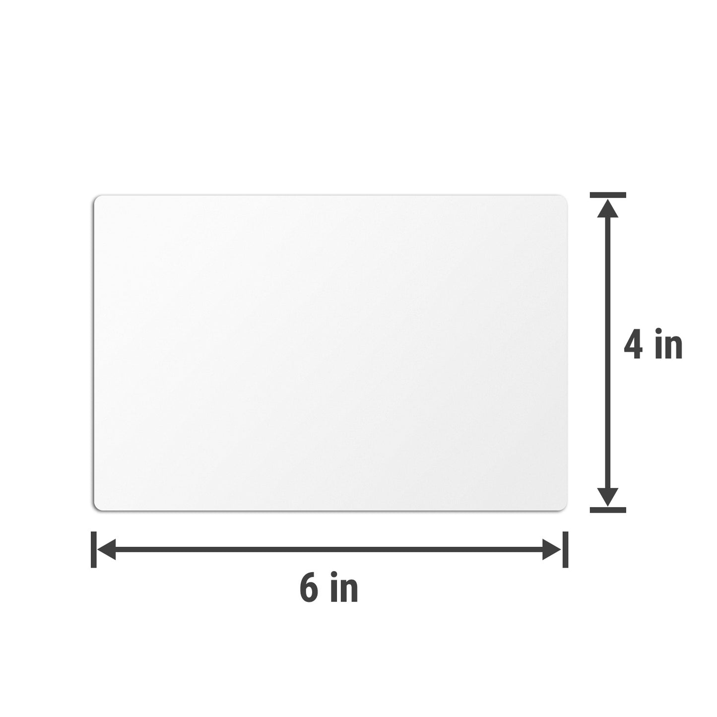 4 x 6 inch | Write-in Blank Rectangle Labels