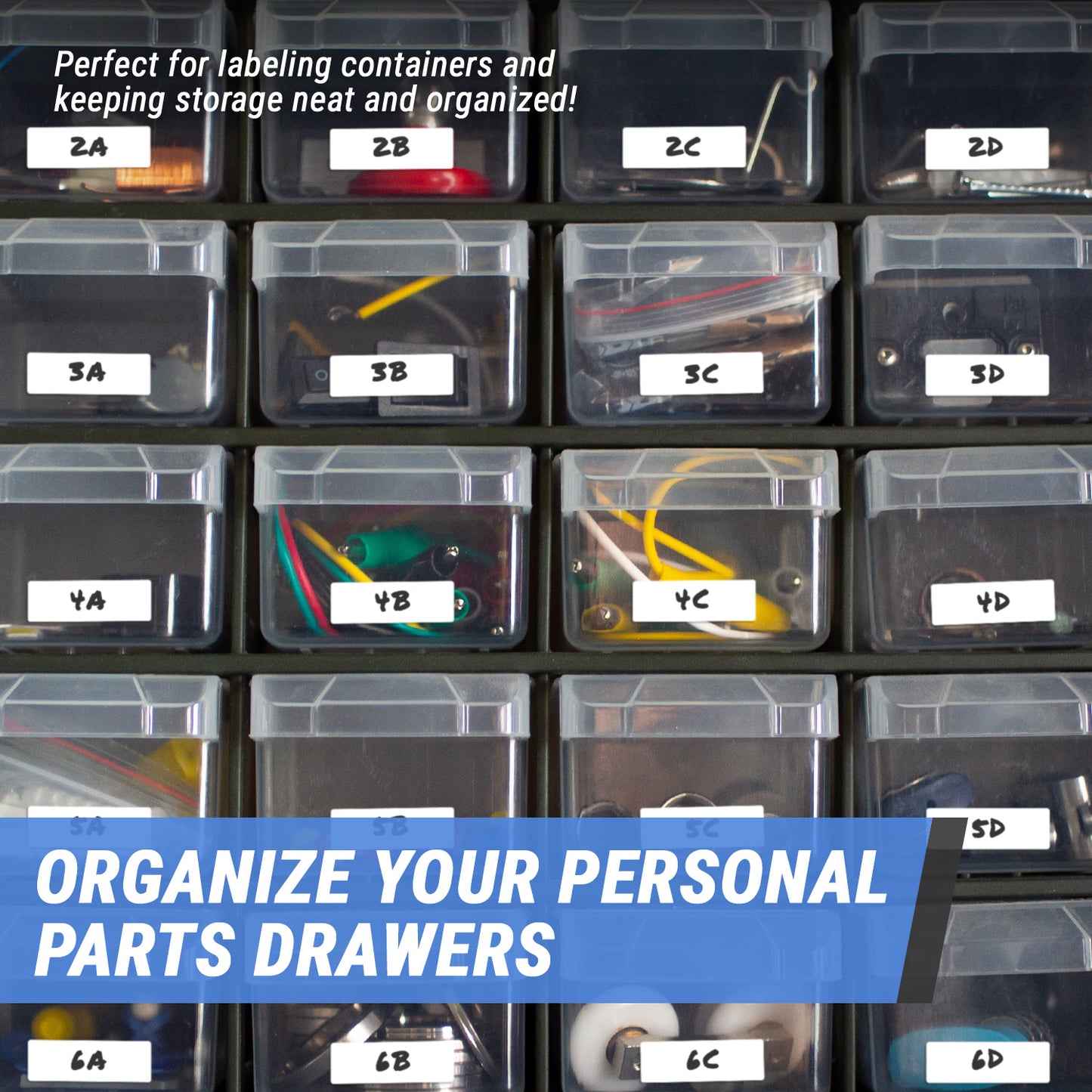 1.5 x 0.5 inch | Write-in Blank Rectangle Labels
