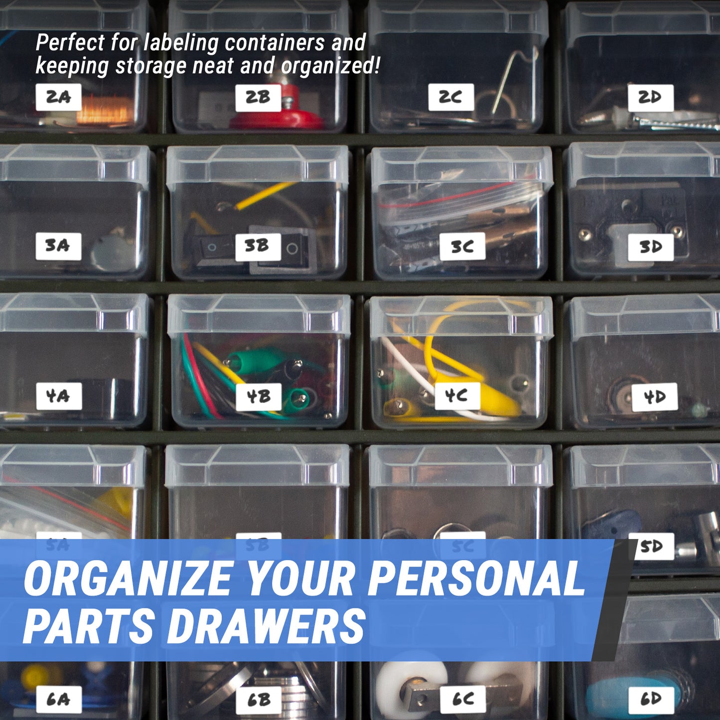 0.5 x 0.3 inch | Write-in Blank Rectangle Labels