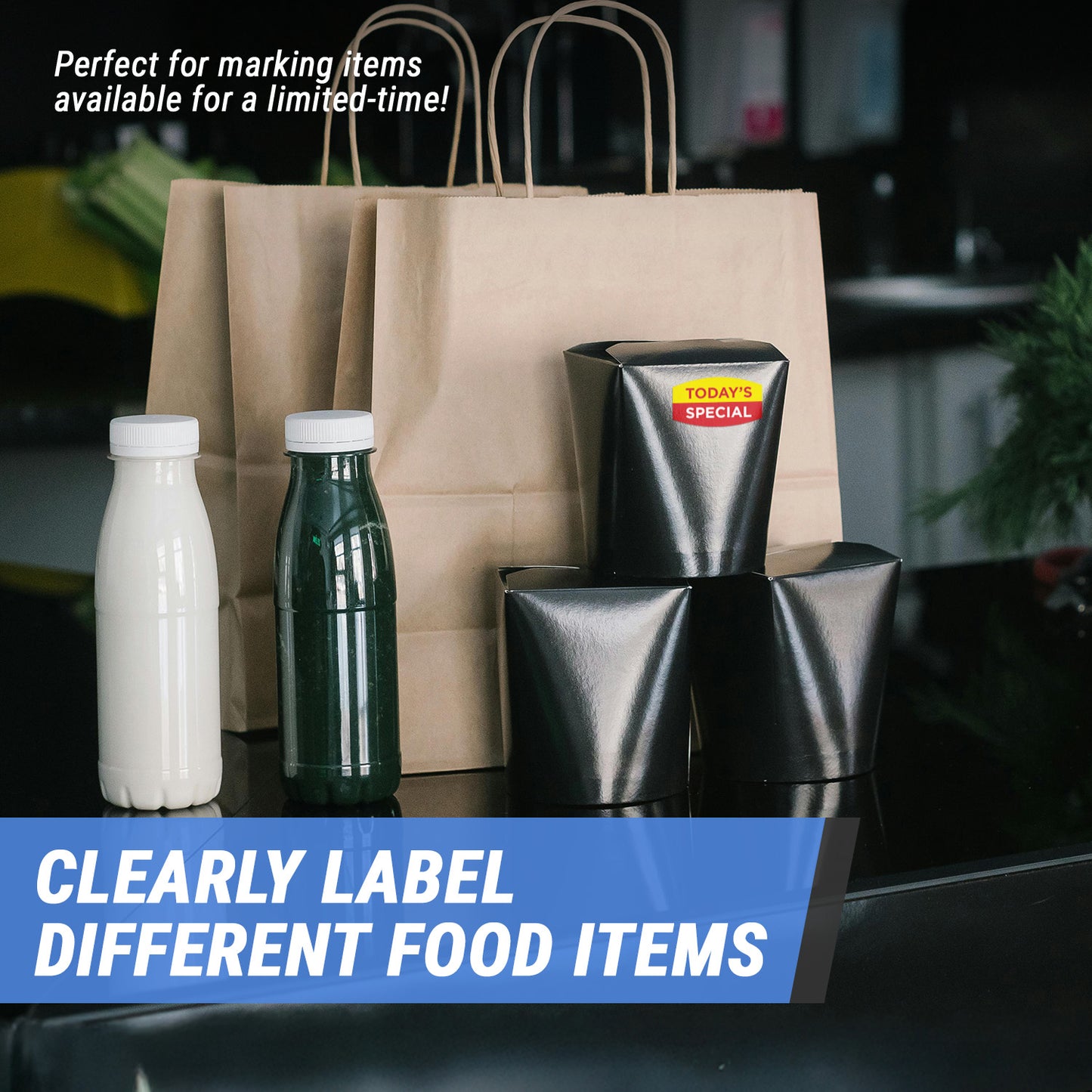 1.375 x 0.75 inch | Retail & Sales Stickers: Today's Special