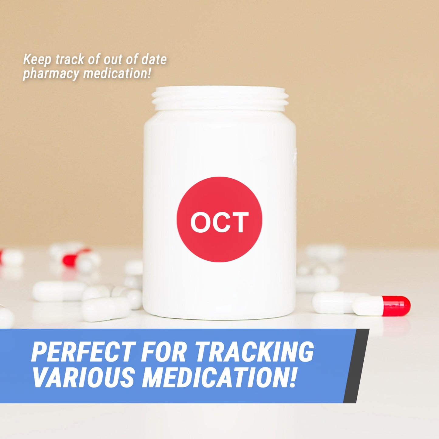 1 inch | Months of the Years: October Stickers