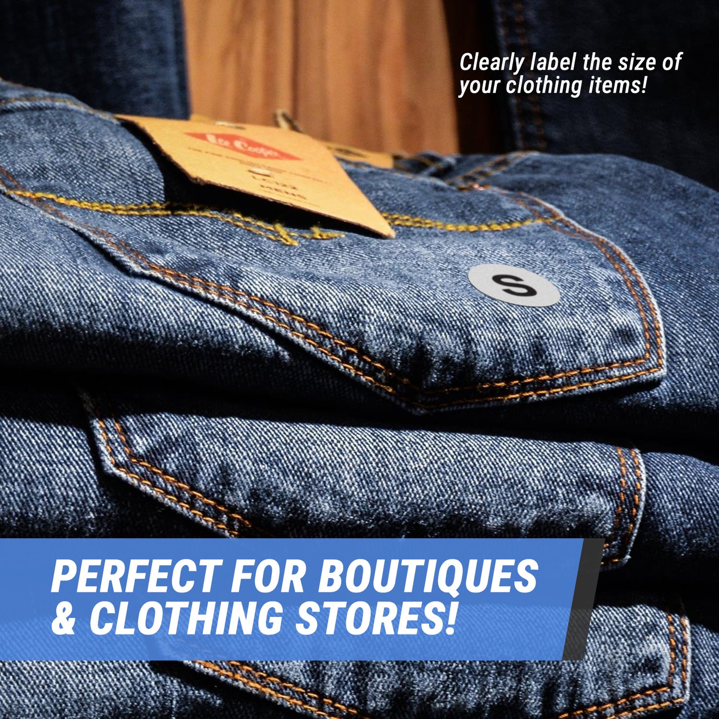 0.78 inch | Clothing Size: Small (S) Stickers