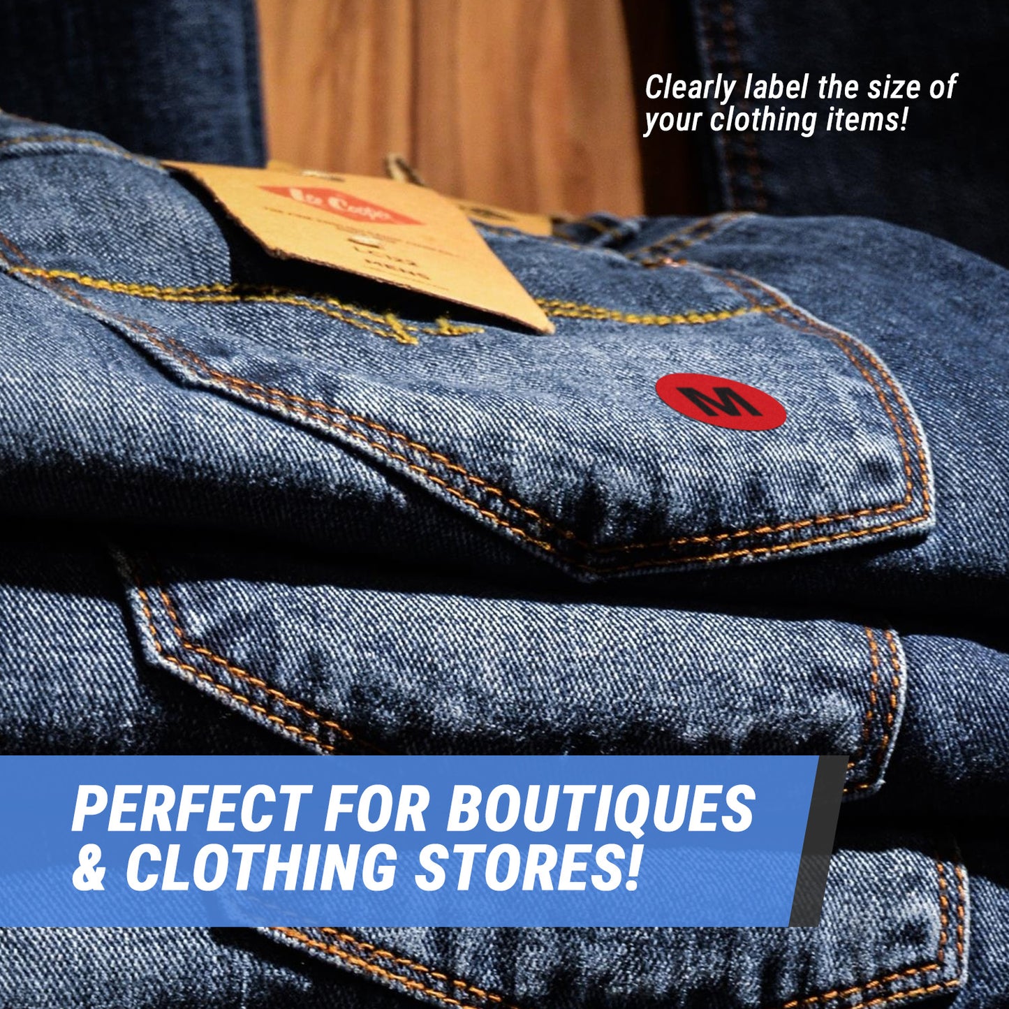 0.78 inch | Clothing Size: Medium (M) Stickers