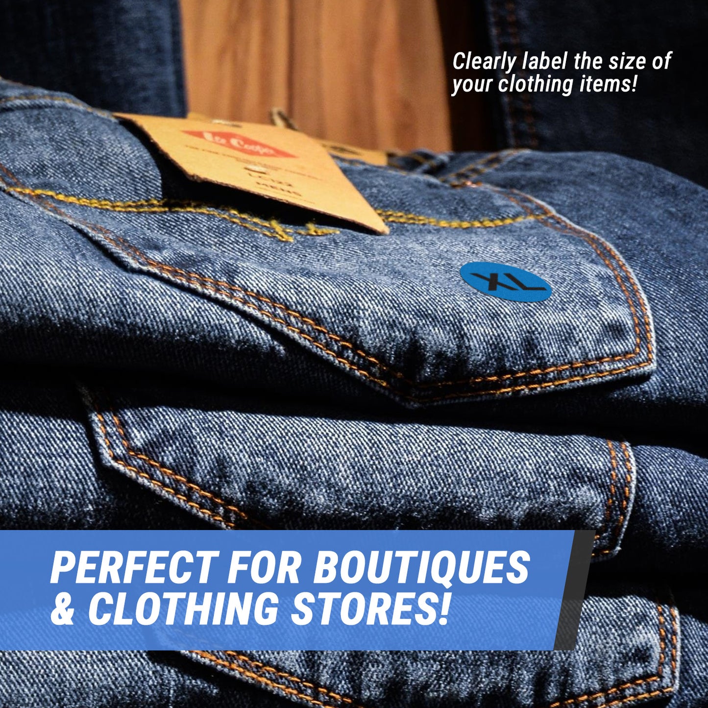 0.78 inch | Clothing Size: X-Large (XL) Stickers