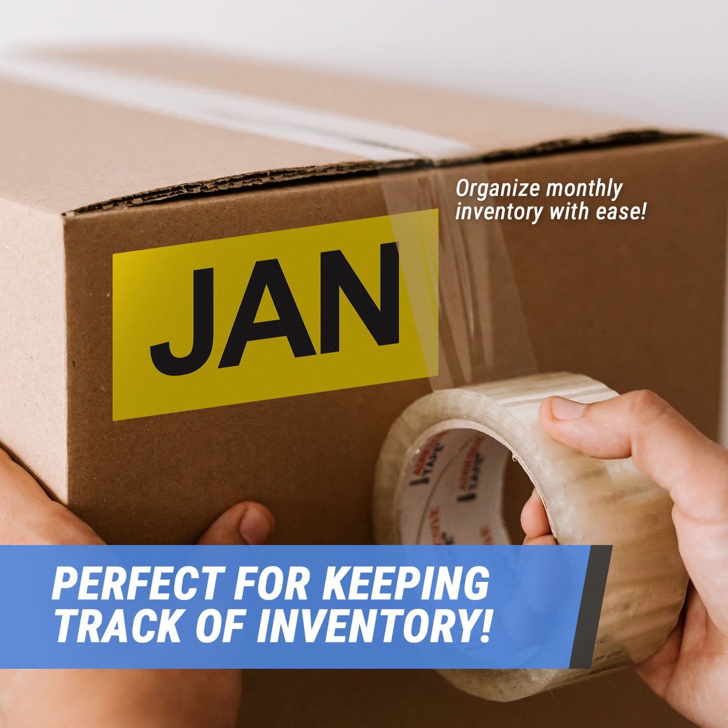 6 x 3 inch | Months of the Year: January Stickers