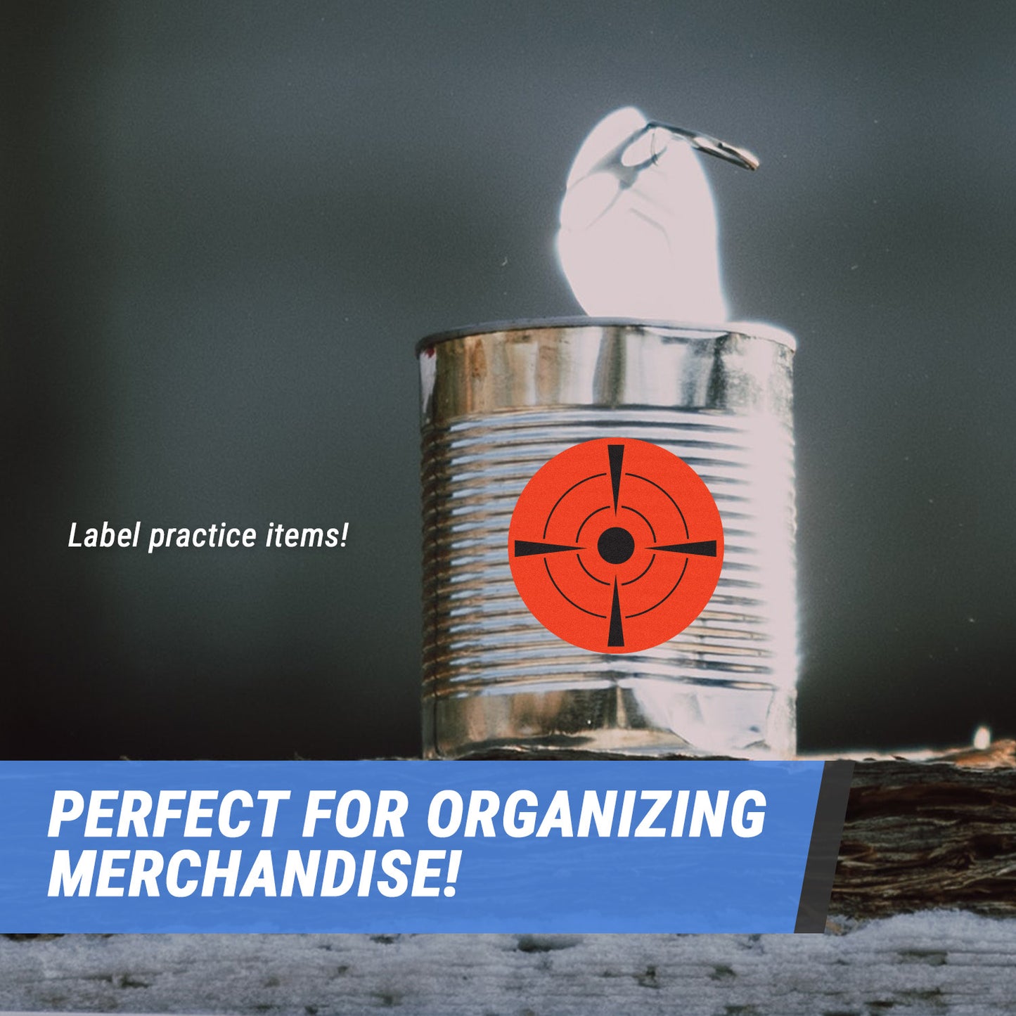 3 inch, Round | Target Practice Stickers / Shooting Practice Stickers