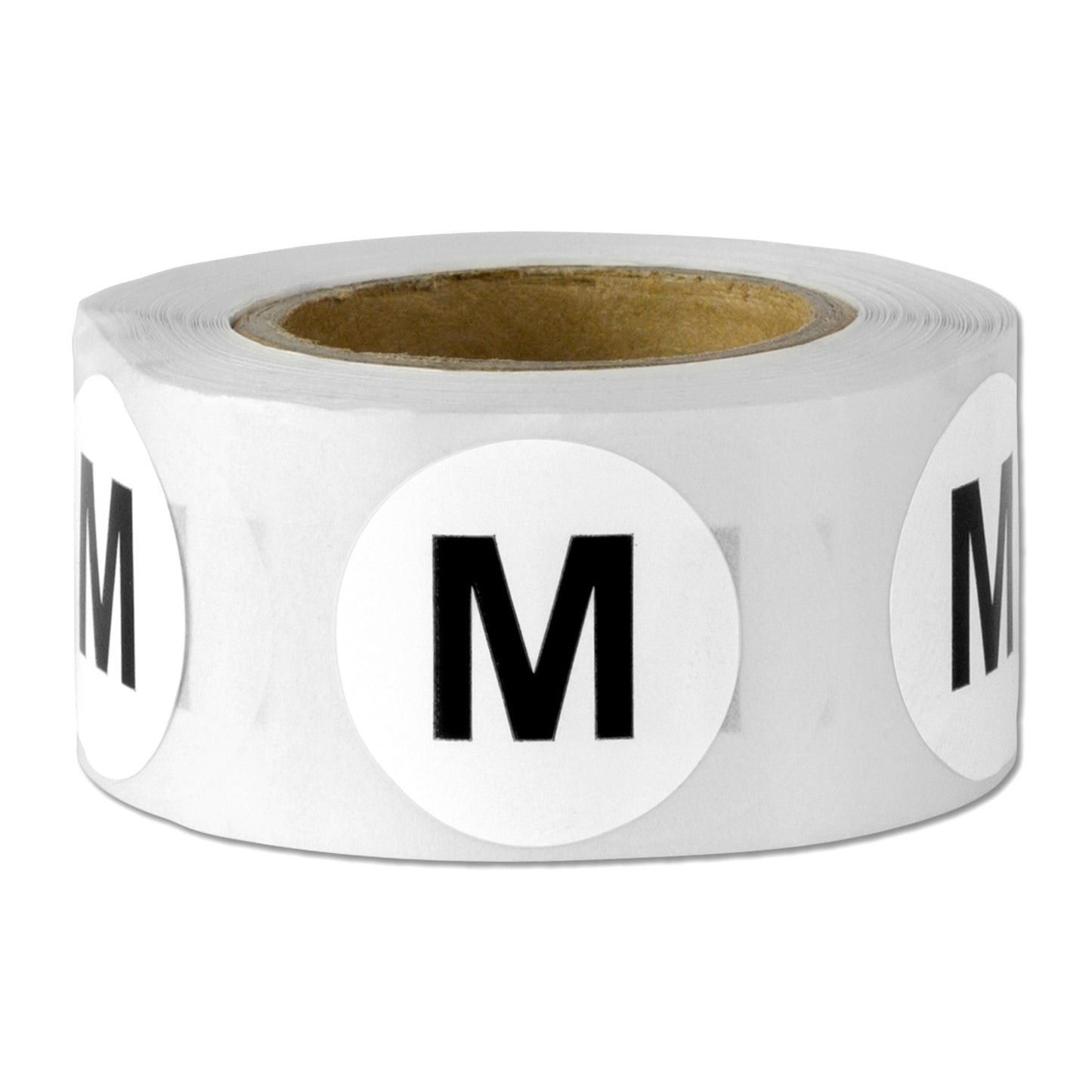 3/4 inch | Clothing Size: Medium (M) Size Stickers