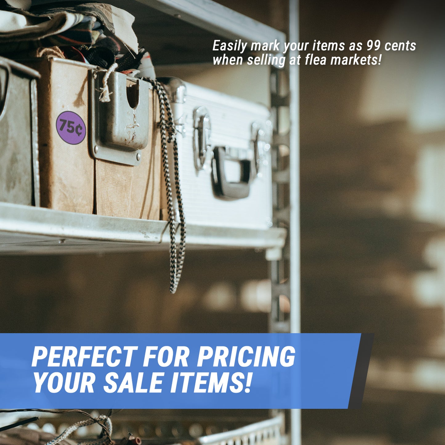 2 inch | Retail & Sales: 75 Cent Stickers / ¢75 Cent Price Stickers