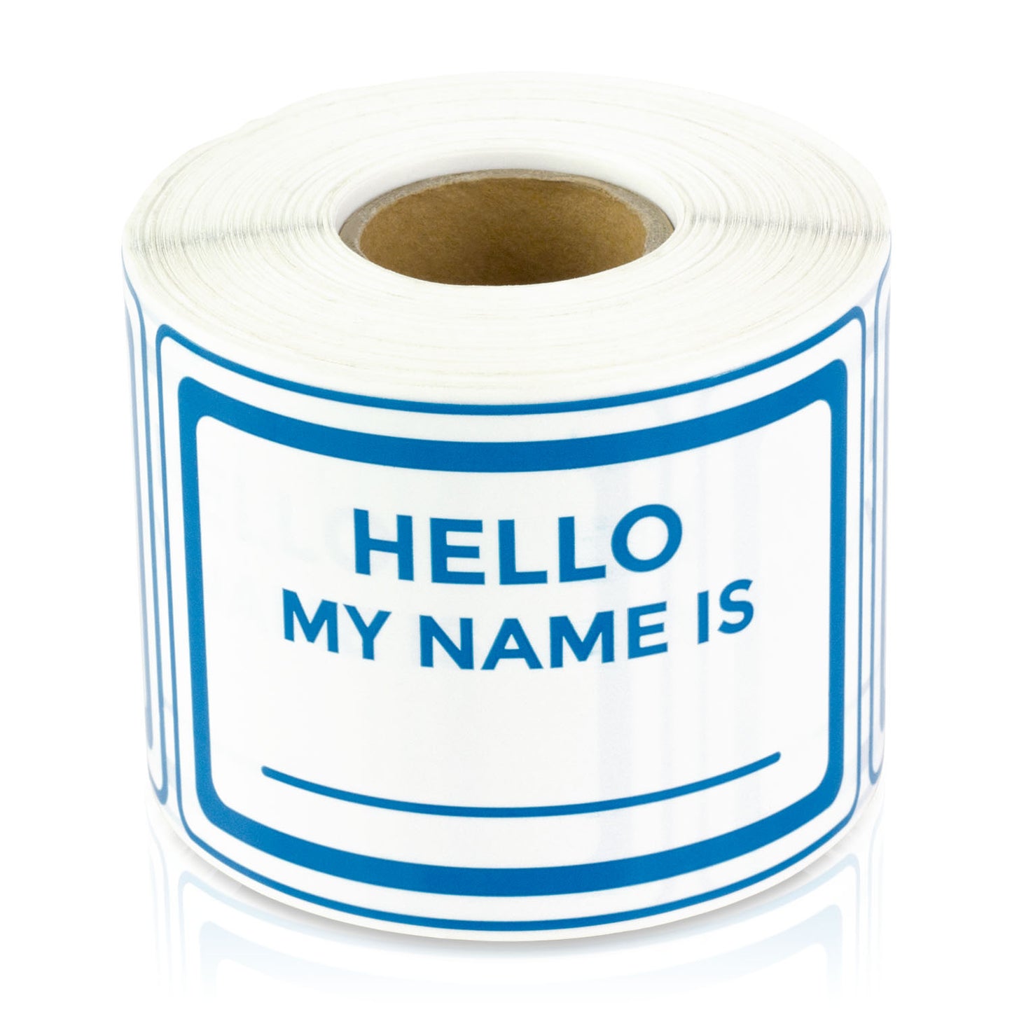 3 x 2 inch | Name Tags: Hello My Name Is Stickers