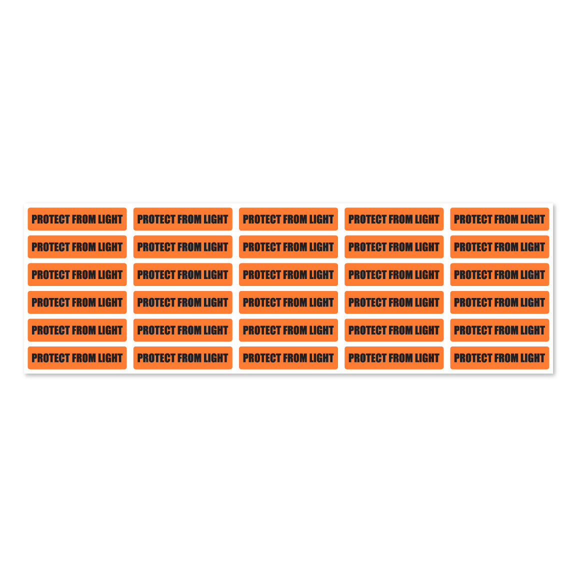 1.63 x 0.38 inch | Veterinary & Medication: Protect from Light Stickers