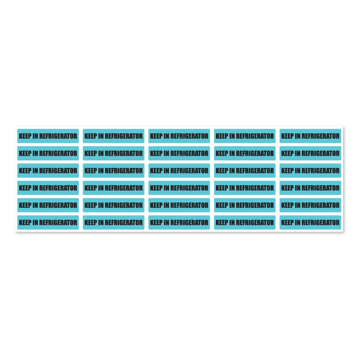 1.63 x 0.38 inch | Veterinary & Medication: Keep in Refrigerator Stickers