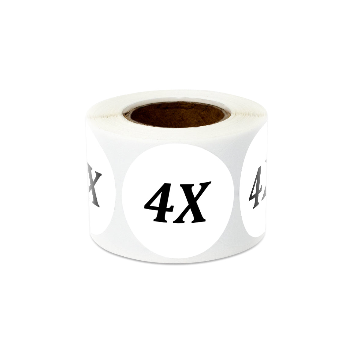 1.25 inch | Shoe & Clothing Size: (4X) XXXX-Large Stickers
