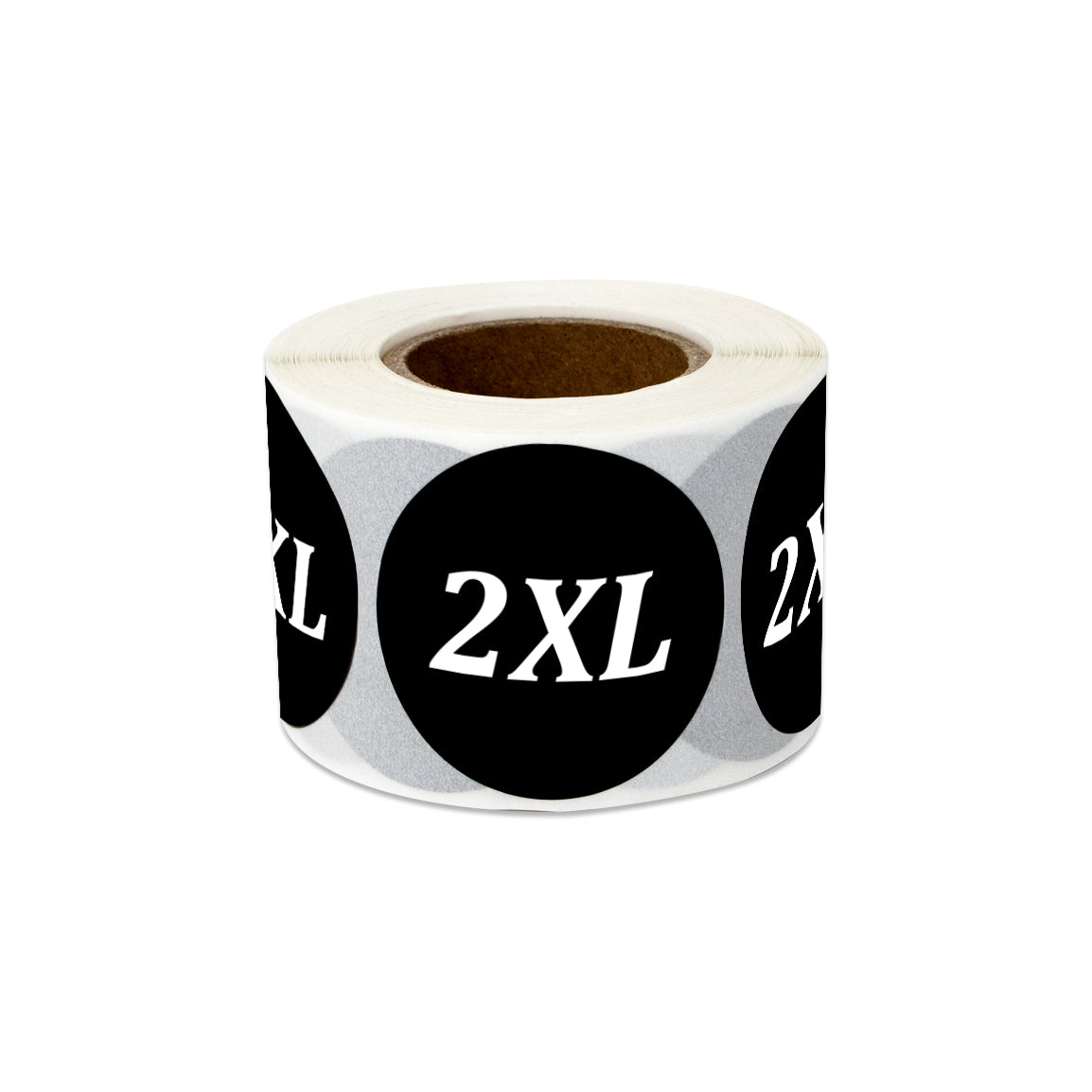 1.25 inch | Shoe & Clothing Size: (2XL) XX-Large Stickers