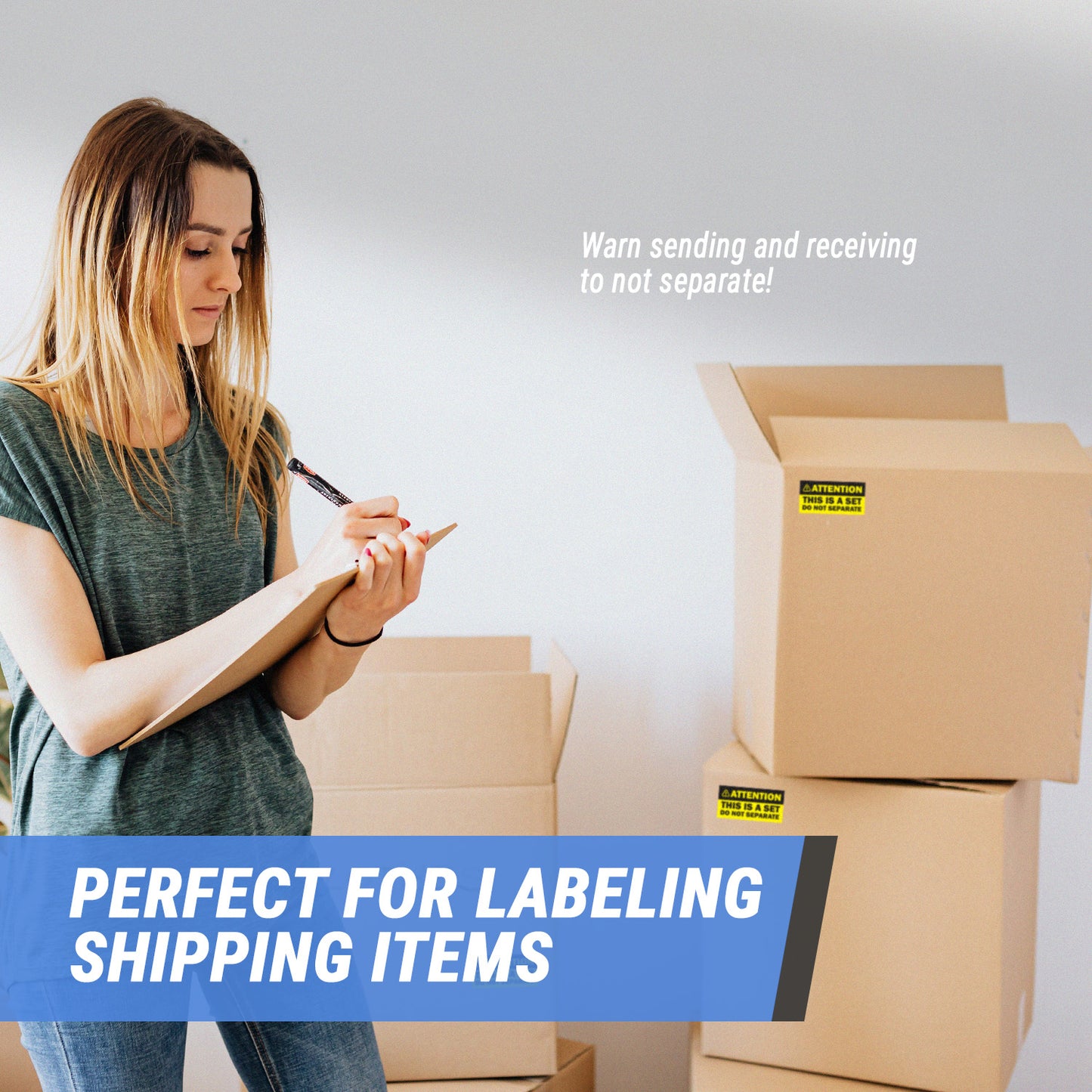 3 x 1.5 inch | Shipping & Handling: This is a Set, Do Not Separate Stickers