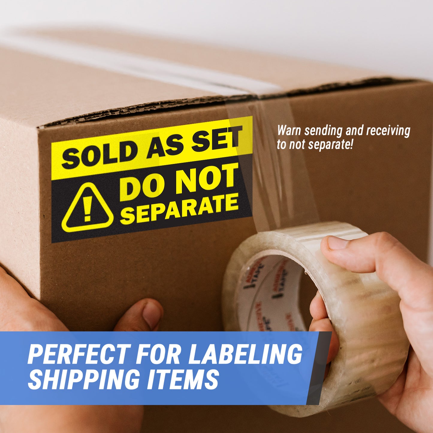 6 x 3 inch | Shipping & Handling: Sold as Set, Do Not Separate Stickers