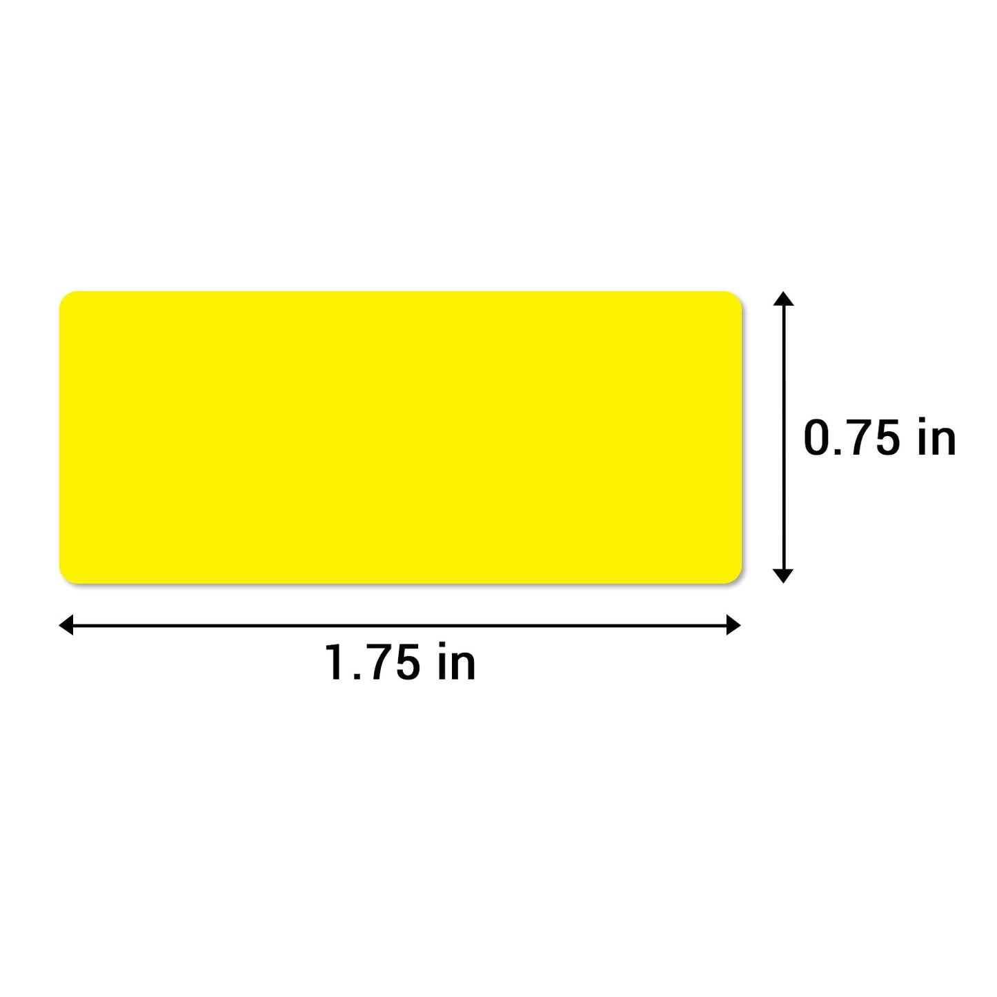 1.75 x 0.75 inch | Inventory: Color-Coded Inventory Stickers