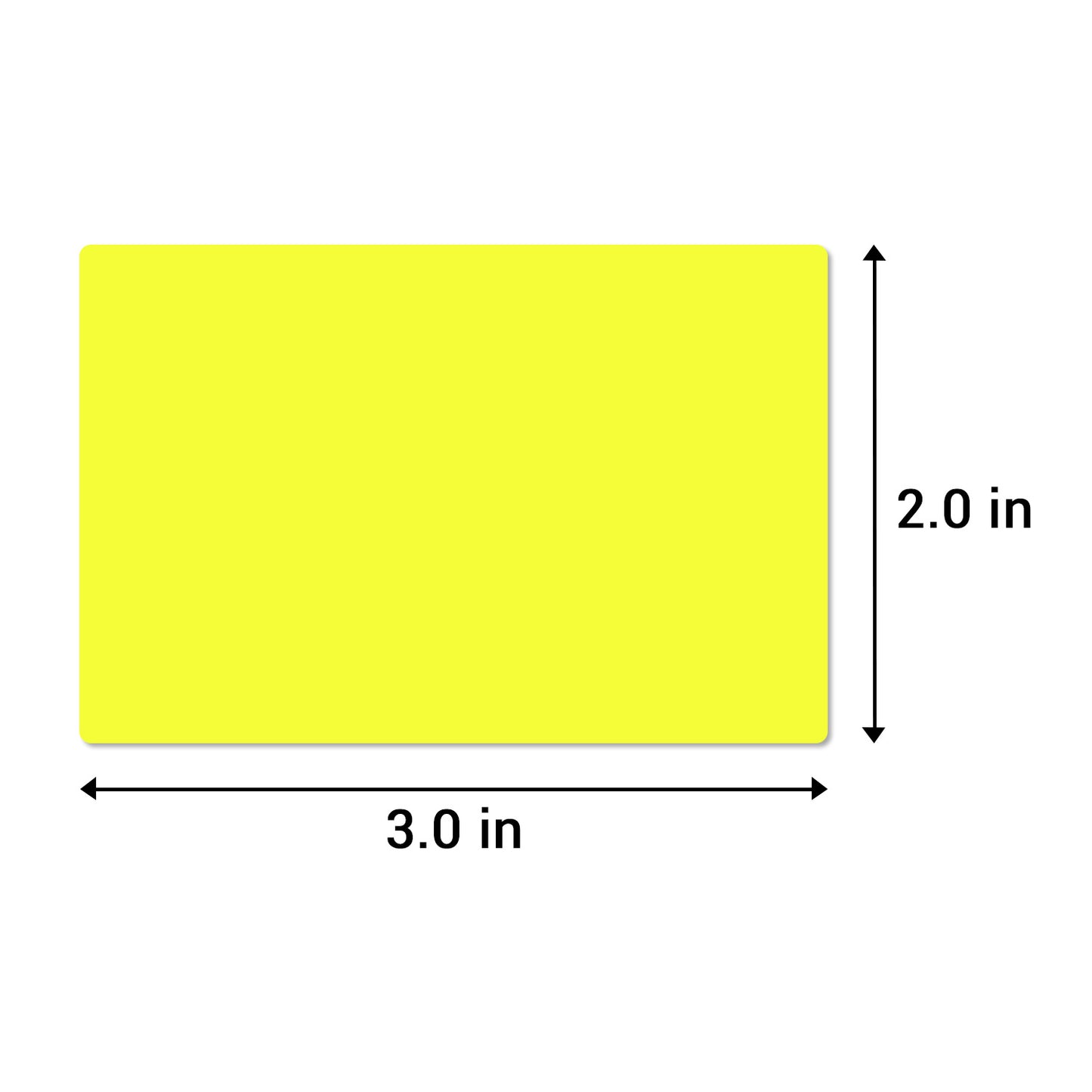 3 x 2 inch | Inventory: Color-Coding Inventory Stickers