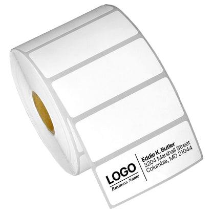2.5 x 1 inch | Blank Direct Thermal Labels (1 inch Core)