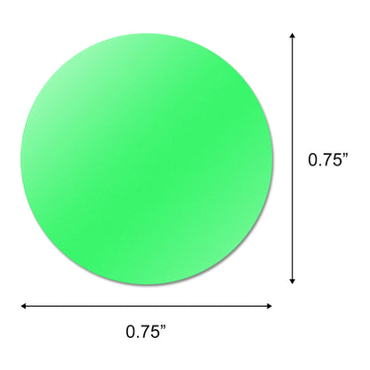 0.75 inch | Color-Coded Dot Stickers