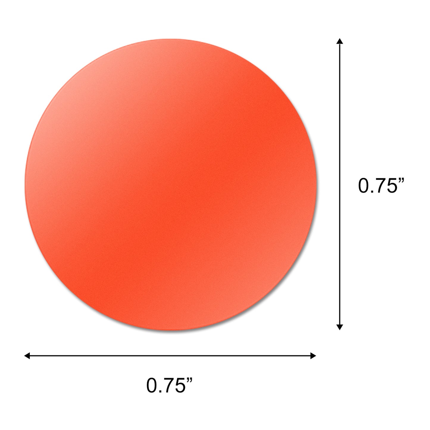0.75 inch | Color-Coded Dot Stickers