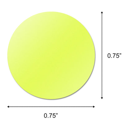 0.75 inch | Color-Coded Dot Stickers