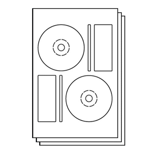 Memorex Compatible CD and DVD Labels for Inkjet & Laser Printers