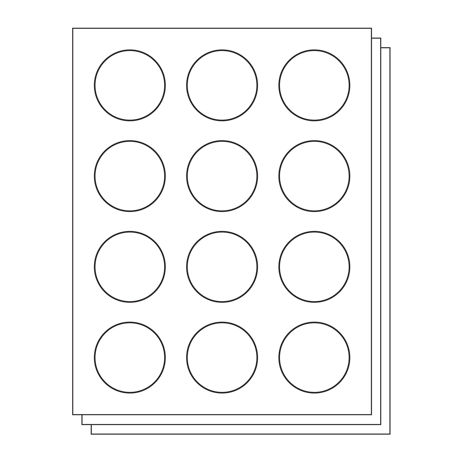 Avery 2 Inch Circle Template Avery 2 inch circle template