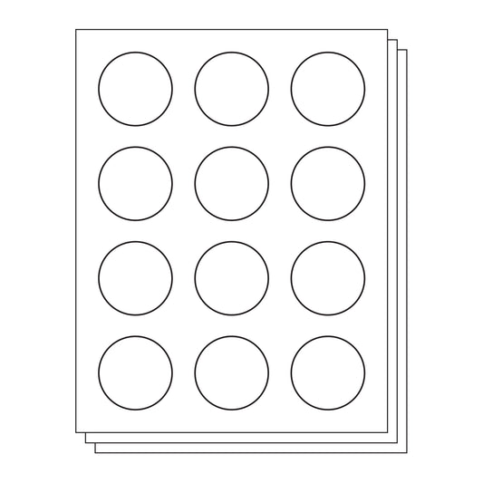 Blank Circle Labels OfficeSmartLabels