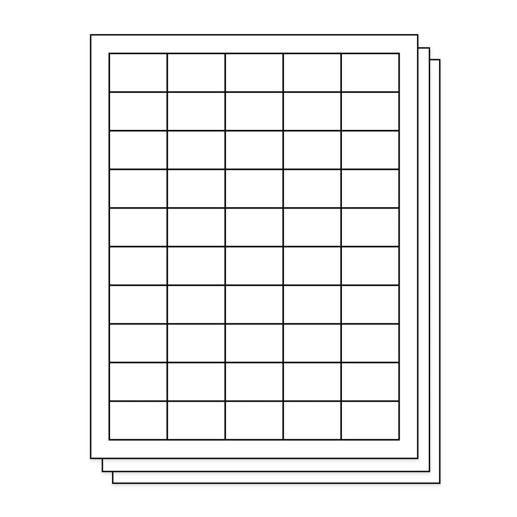 Blank Rectangle Labels – OfficeSmartLabels