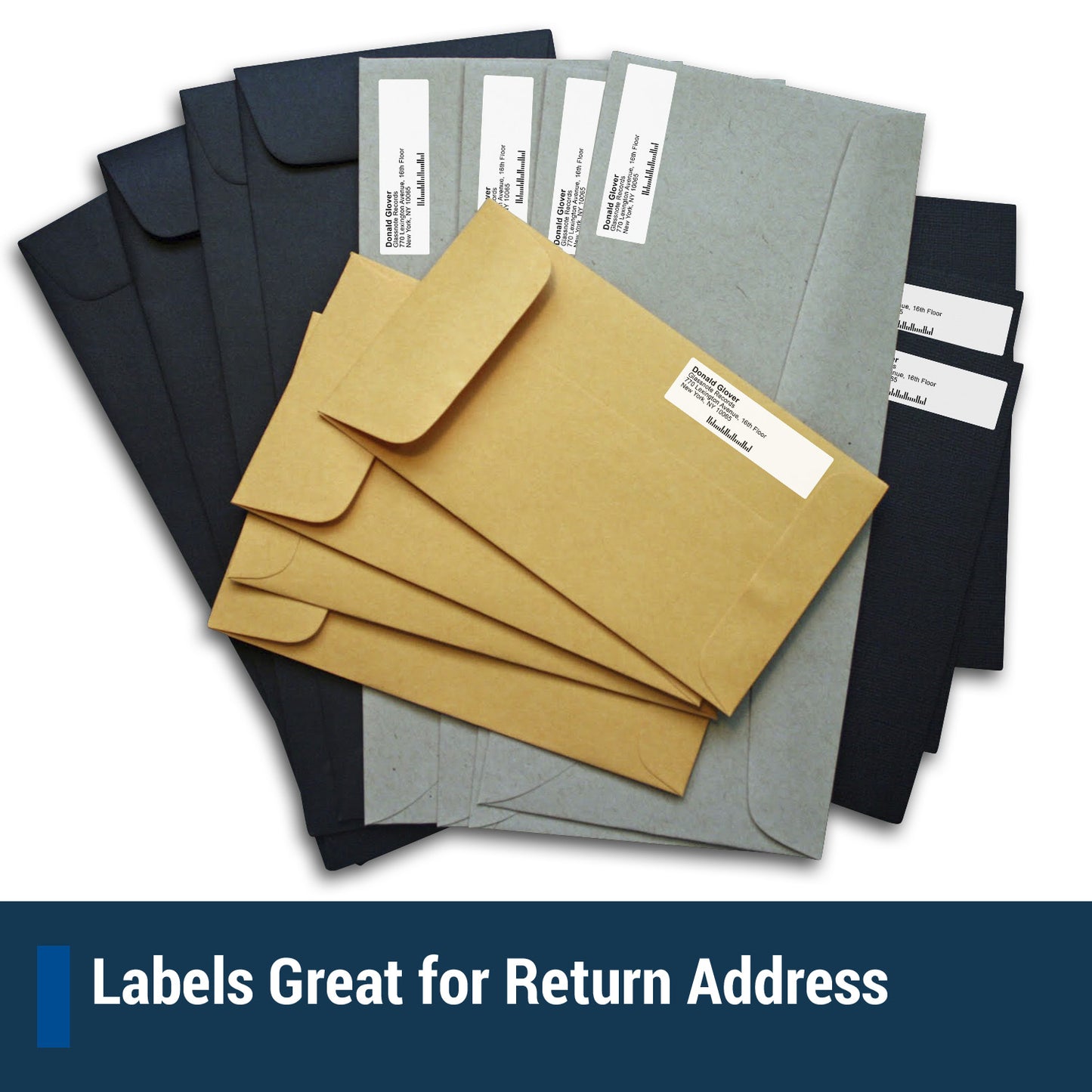 80UP | 1.75 x 0.5 inch Blank Rectangle Labels - 80 Labels per Sheets ...