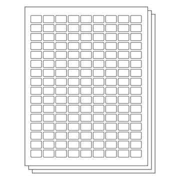 Blank Rectangle Labels – OfficeSmartLabels