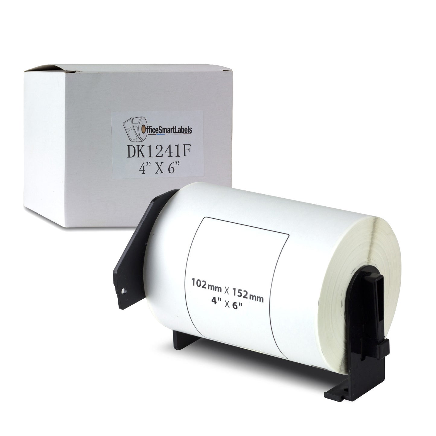 4 x 6 inch | Brother DK-1241 Compatible - 1 Roll With Cartridge