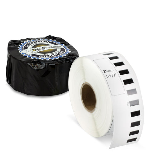 1-1/7 inch x 100 ft. | Brother DK-2210 Compatible - 1 Roll without Cartridge