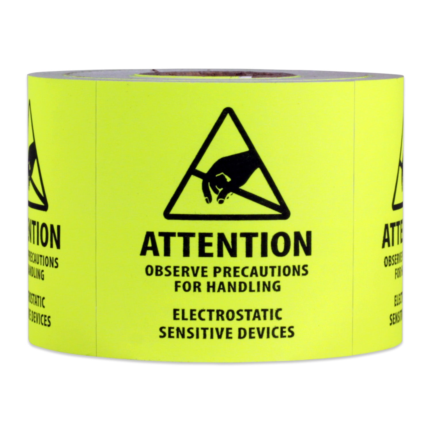 2 x 2 inch | Electrostatic Sensitive Devices Stickers – OfficeSmartLabels