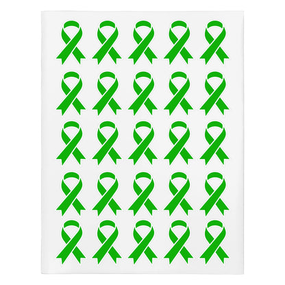 2.2 x 1.6 inch | Awareness: Cerebral Palsy Awareness Ribbon Stickers