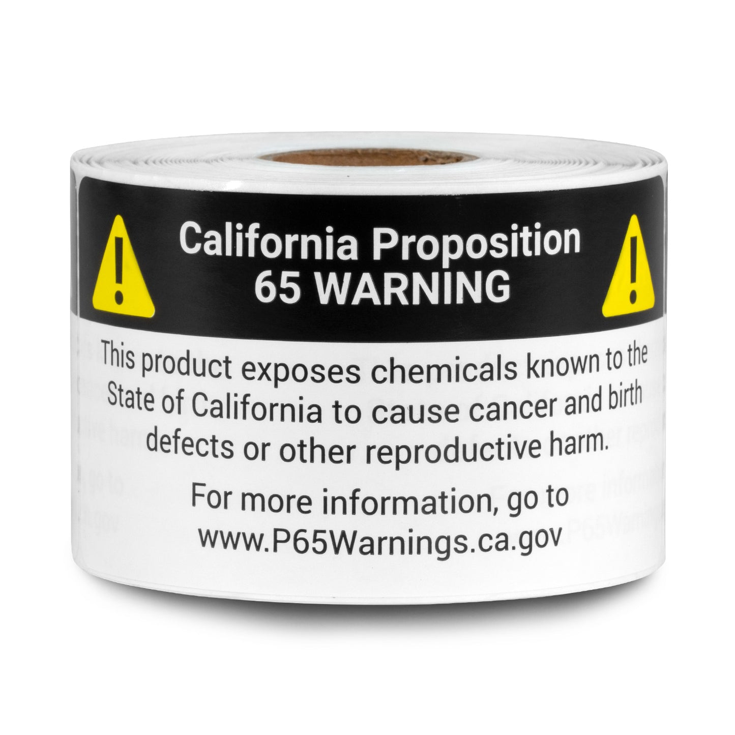 4 x 2 inch | Warning & Caution: California Proposition 65 Warning Stickers