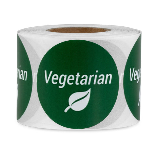 1.5 inch | Vegetarian Stickers