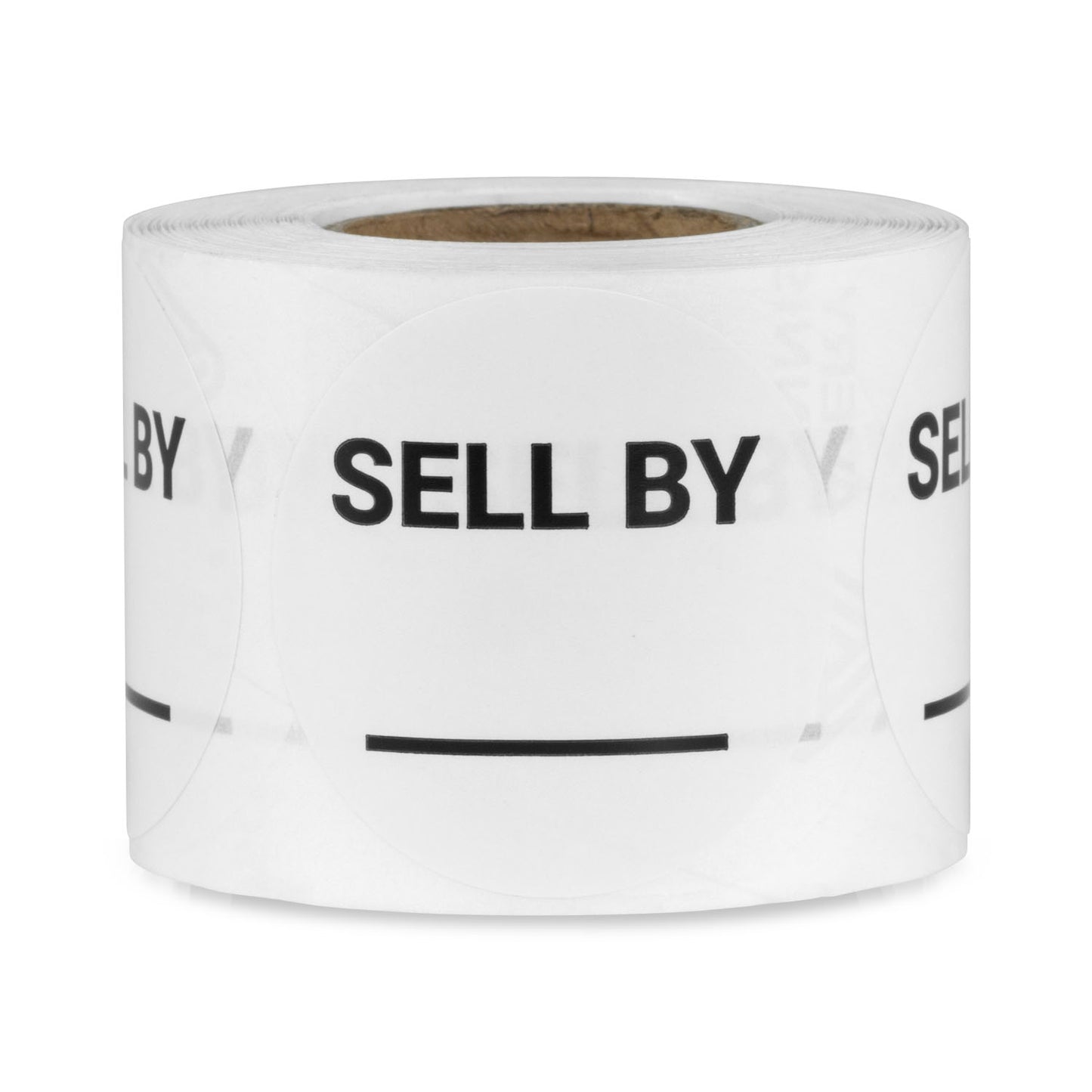 1.5 inch | SELL BY Stickers with Write-In Area for Food Storage