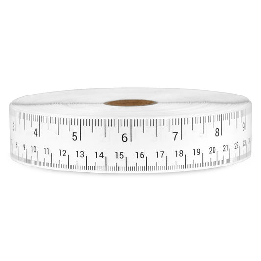 12 x 1 inch | Ruler Labels / Ruler Stickers (12 inches per Sticker)